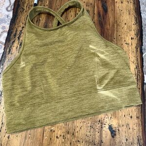 Joy lab size large green sports bra great condition